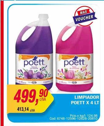 Maxiconsumo Limpiador poett oferta
