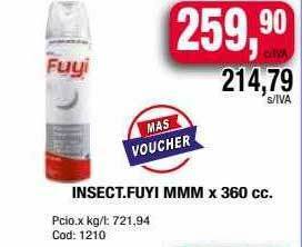 Maxiconsumo Insect fuyi mmm oferta