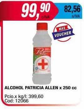 Maxiconsumo Alcohol patricia allen oferta