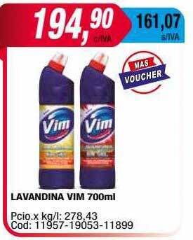 Maxiconsumo Lavandina vim oferta