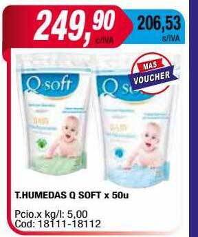 Maxiconsumo T.humedas q soft oferta