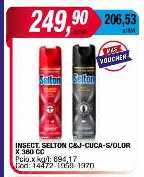 Maxiconsumo Insect selton c&j-cuca-s olor oferta