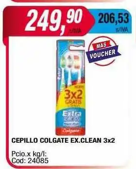 Maxiconsumo Cepillo colgate ex clean oferta
