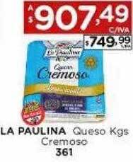 Hipermay La paulina queso oferta