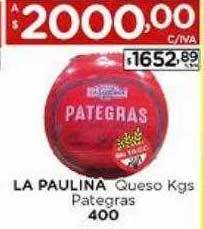 Hipermay La paulina queso oferta