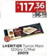 Hipermay Lheritier turron mani oferta