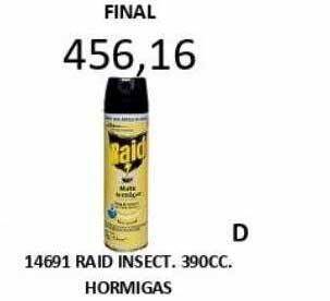 Hipermay Raid insect hormigas oferta