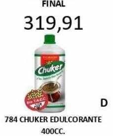 Hipermay Chuker edulcorante oferta