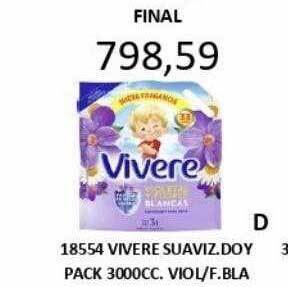 Hipermay Vivere suaviz.doy pack viol-f.bla oferta