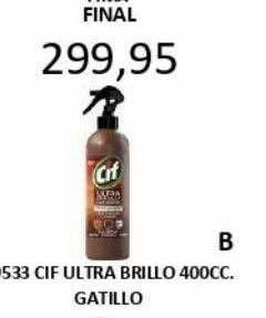 Hipermay Cif ultra brillo gatillo oferta