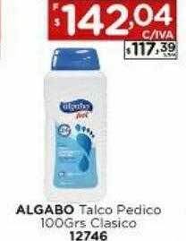 Hipermay Algabo talco pedico clasico oferta