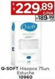 Q-soft hisopos estuche