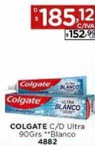 Hipermay Colgate c d ultra blanco oferta