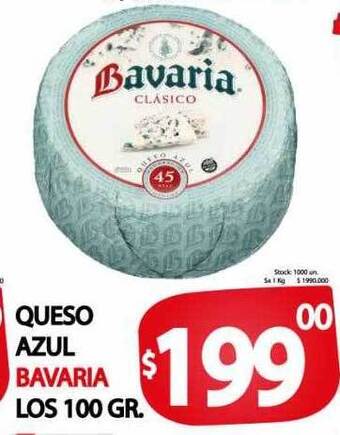 Supermercados Mariano Max Queso azul bavaria los oferta
