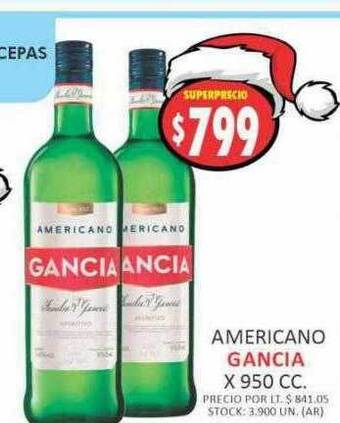 Supermercados Becerra Americano gancia oferta