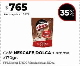 Disco Cafe nescafé dolca 170g oferta