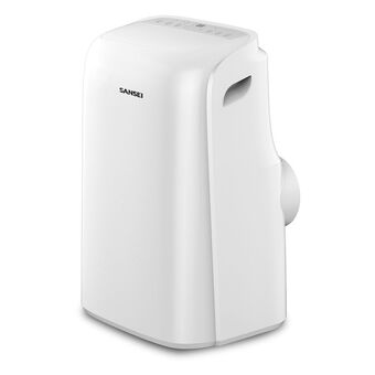 Frávega Aire acondicionado portátil sansei 91sap32ha3api 3500 kw frío calor oferta