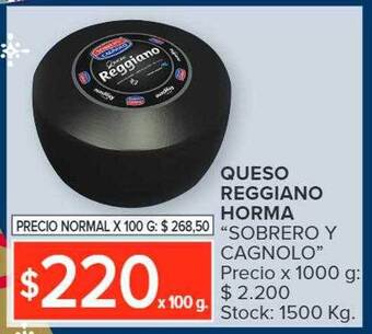 Carrefour Market Queso reggiano horma oferta