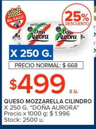 Carrefour Market Queso mozzarella cilindro oferta