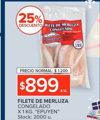 Carrefour Market Filete de merluza congelado oferta