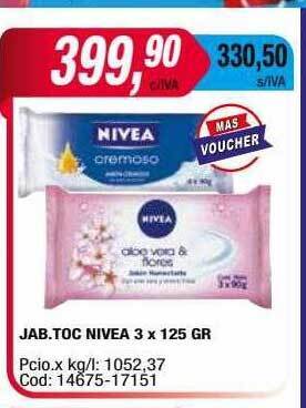Maxiconsumo Jab toc nivea oferta