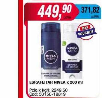 Maxiconsumo Esp afeitar nivea oferta