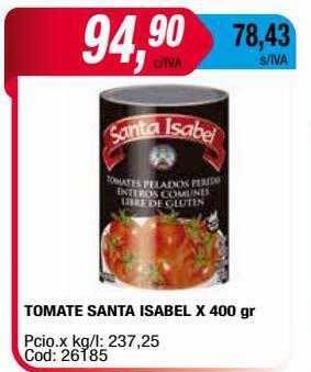 Maxiconsumo Tomate santa isabel oferta