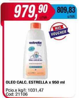 Maxiconsumo Oleo calc. estrella oferta