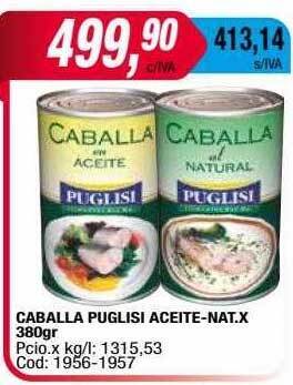 Maxiconsumo Caballa puglisi aceite-nat oferta