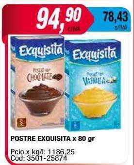 Maxiconsumo Postre exquisita oferta