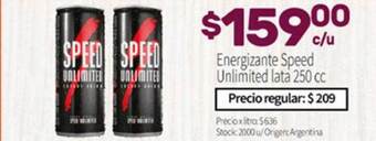 Josimar Energizante speed unlimited lata 250 cc oferta
