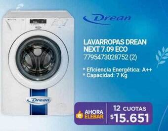 Punto Blu Lavarropas drean next 7.09 eco oferta