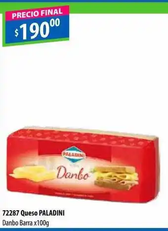Micropack Queso paladini danbo barra oferta