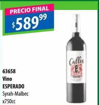 Micropack Vino esperado syrah-malbec oferta