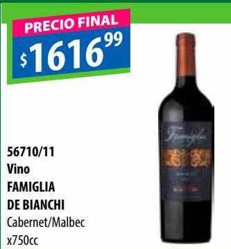Micropack Vino famiglia de bianchi cabernet malbec oferta