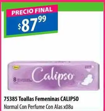Micropack Toallas femeninas calipso normal con perfume con alas oferta