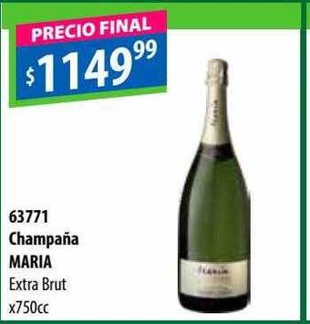 Micropack Champaña maria extra brut oferta