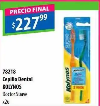 Micropack Cepillo dental kolynos doctor suave oferta