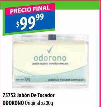 Micropack Jabón de tocador odorono original oferta