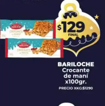 Supermayorista Vital Bariloche crocante de maní oferta