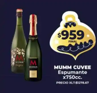 Supermayorista Vital Mumm cuvee espumante oferta