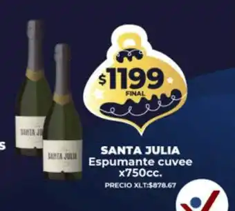 Supermayorista Vital Santa julia espumante cuvee oferta