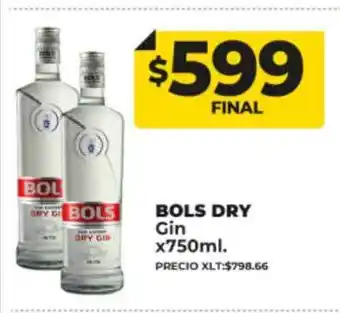 Supermayorista Vital Bols dry gin oferta
