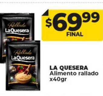 Supermayorista Vital La quesera alimento rallado oferta