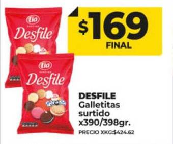 Supermayorista Vital Desfile galletitas surtido oferta