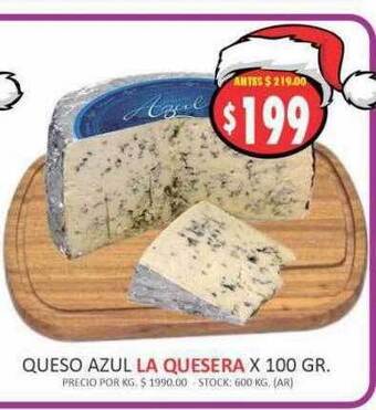 Supermercados Becerra Queso azul la quesera oferta