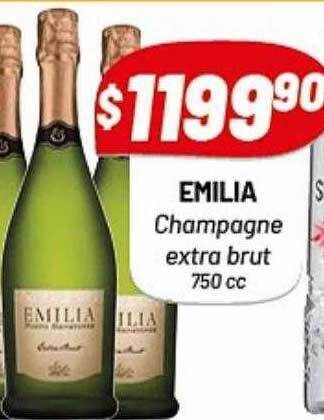 Almacor Emilia champagne extra brut 750 cc oferta