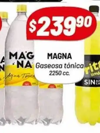 Almacor Magna gaseosa tónica 2250 cc oferta