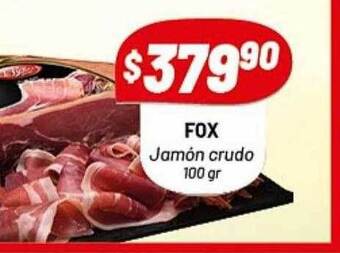 Almacor Fox jamón crudo oferta