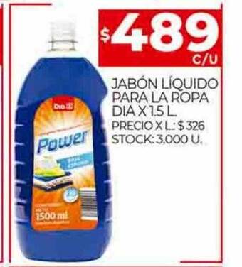 Supermercados DIA Jabón líquido para la ropa dia oferta